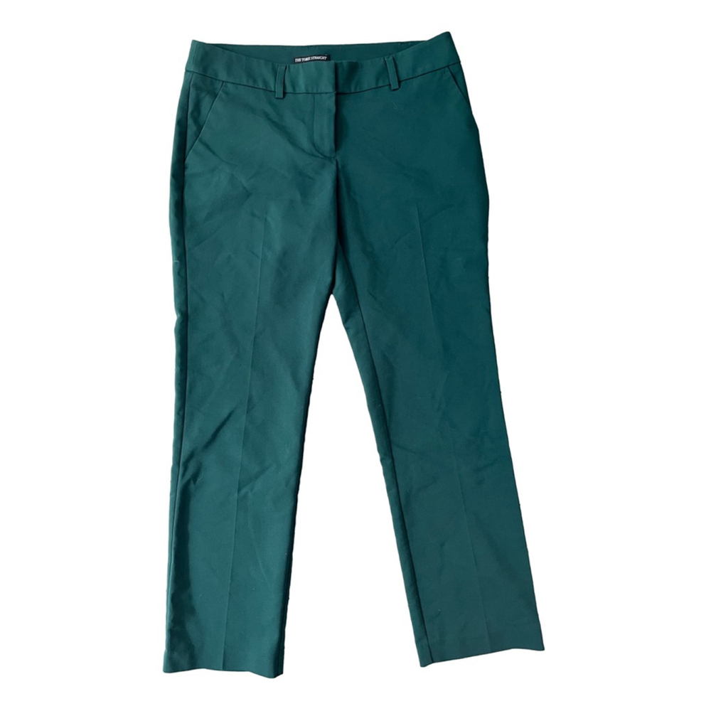 The Torie Straight Dark Green Pants Women's Size 6